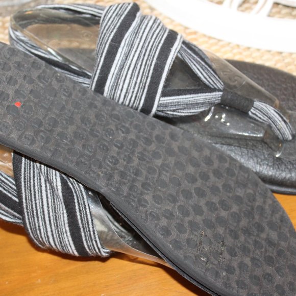 SANUK Sandal Womens 7 Flip Flop Summer Shoe - Picture 2 of 2